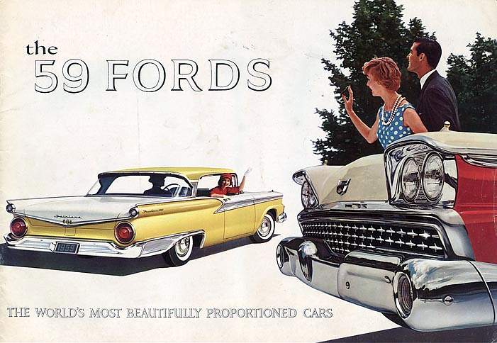 1959 Ford Auto Advertising